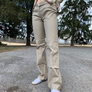 My mom’s old vintage bootleg khakis